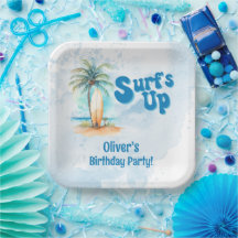 Surf's Up Summer Beach Verjaardagsfeestje