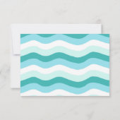 Surf's up Surf Beach Verjaardag Bedankkaarten Kaart (Achterkant)