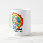 Surf's Up Surfen Koffiemok (Voorkant links)