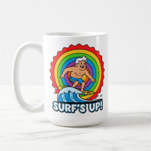 Surf's Up Surfen Koffiemok