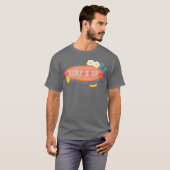 Surfs Up With Schoold Breakfast National Food funn T-shirt (Voorkant volledig)