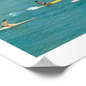  surfscène uit Florida, jaren '60 Poster (Hoek)