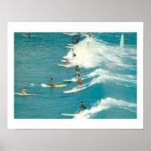  surfscène uit Florida, jaren '60 Poster (Voorkant)