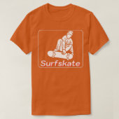 Surfschaat Schaats Surf T-shirt (Design voorkant)