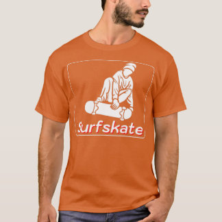Surfschaat Schaats Surf T-shirt