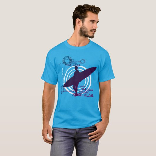 Surfserie T-shirt (Voorkant volledig)