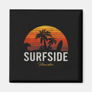 Surfside Beach Florida FL Palms Vakantie Surf Suns Magneet