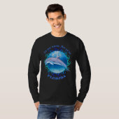 Surfside Beach Florida Vakantie Souvenir Dolfijn T-shirt (Voorkant volledig)