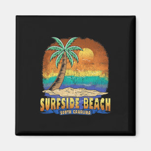 Surfside Beach South Carolina Vintage in nood S Magneet