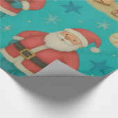 SurfSide Santa Stroll Cadeaupapier (Hoek)