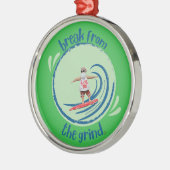 Surfsinterklaas Ornament (Links)