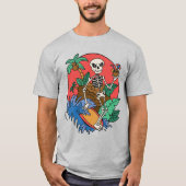 Surfskelet T-shirt (Voorkant)