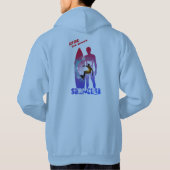 Surfsport | Mannen Hoodie (Achterkant)