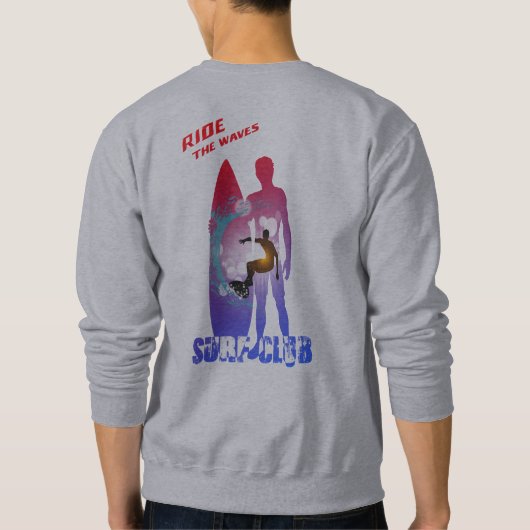 Surfsport | Mannen overhemd Trui (Achterkant)