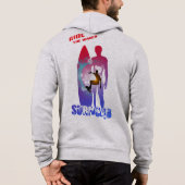 Surfsport | Vrouwenpitten Hoodie (Achterkant)