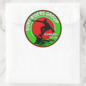 surfsticker ronde sticker (Tas)