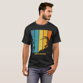Surfstrand Grajagan Indonesië T-shirt (Voorkant volledig)