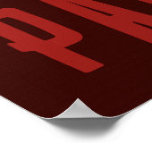 Surfstrand Paradise Poster (Hoek)