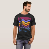 Surfstrand Surfer Surf Summer Ocean Waves 2 T-shirt (Voorkant volledig)