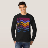 Surfstrand Surfer Surf Summer Ocean Waves 2 T-shirt (Voorkant volledig)