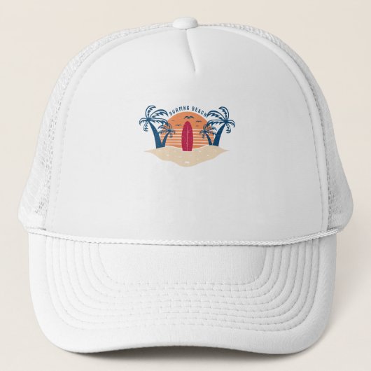 Surfstrand Trucker Pet (Voorkant)