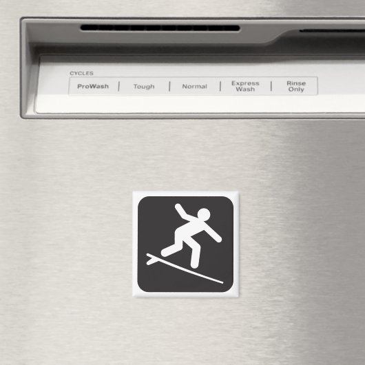 Surfsymbool Magnet (Insitu (Vaatwasser))