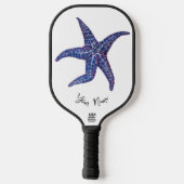 "Surft omhoog" Custom Pickleball Paddle (Achterkant)