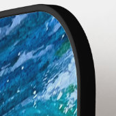 "Surft omhoog" Custom Pickleball Paddle (Links Detail)