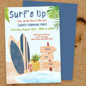 Surft omhoog Eerste Verjaardagsfeestjes Jongens Kaart