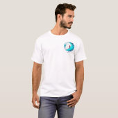 Surft op Pocket T-Shirt (Voorkant volledig)