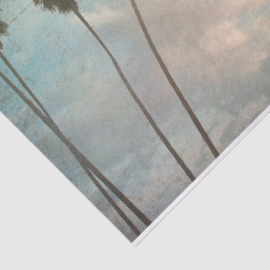 Surfteken Retro Beach Decoupage Papier (Detail)