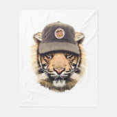 Surftijger Fleece Deken (Voorkant)