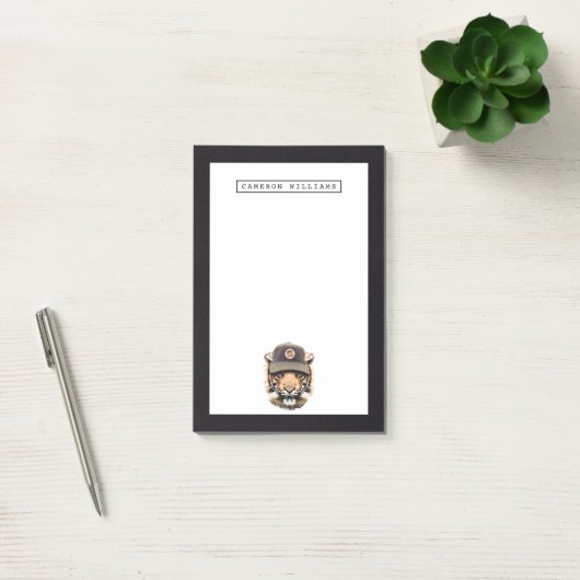 Surftijger | Jouw namen toevoegen Post-it® Notes (Kantoor)