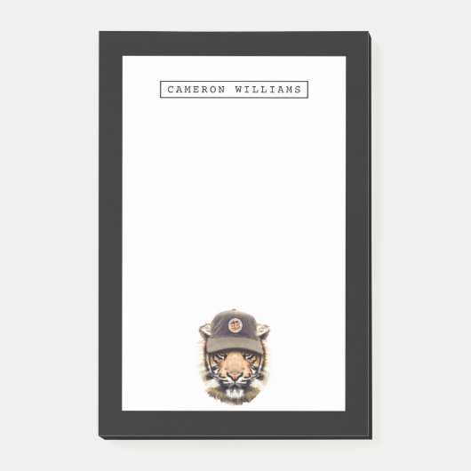 Surftijger | Jouw namen toevoegen Post-it® Notes (Voorkant)