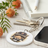 Surftijger Sleutelhanger (Voorkant Rechts)