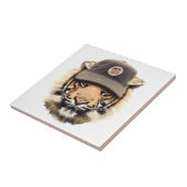 Surftijger Tegeltje (Zijkant)