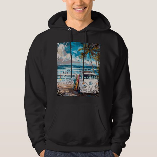 Surf'Up  Paradise Hoodie (Voorkant)