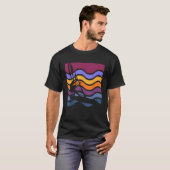 Surfvaars Surfer Surf Summer Ocean Waves Lover T-shirt (Voorkant volledig)