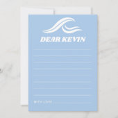 Surfverjaardag, de grote eenmalige capsule Kaart (Voorkant)