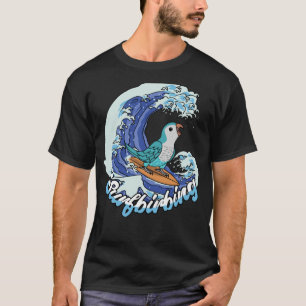 Surfvogels Parrot I Blue Monk Paraket Quaker T-shirt