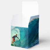 SurfWave Rider Party Favor Boxes Bedankdoosjes (Geopend)