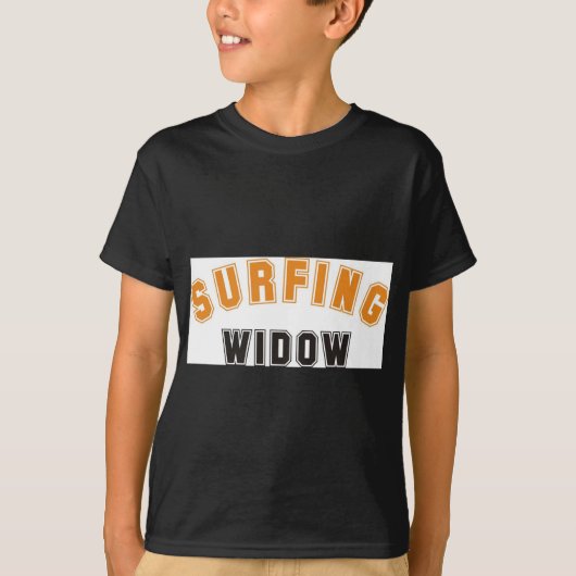 surfweduwe t-shirt (Voorkant)
