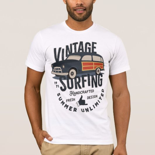  Surfzomer onbeperkt | Mannen T-shirt (Voorkant)