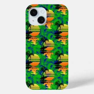 Surfzonsondergang iPhone 15 Case