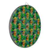 Surfzonsondergang Dartbord (Voorkant Links)
