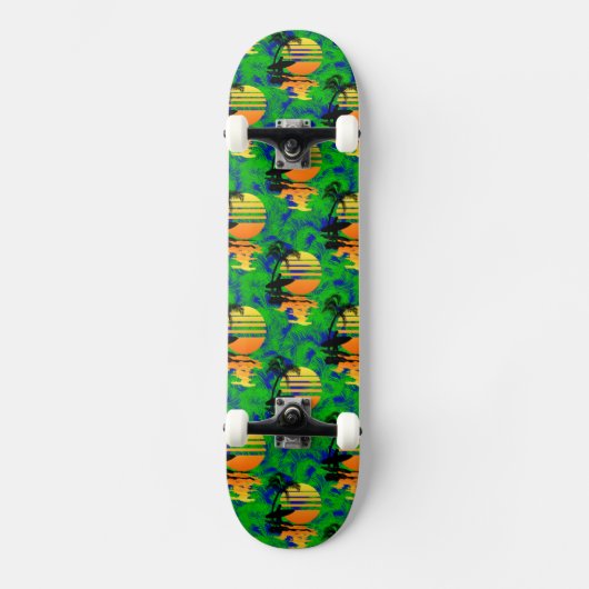 Surfzonsondergang Skateboard (Voorkant)