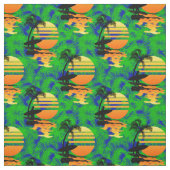 Surfzonsondergang Stof (Swatch)