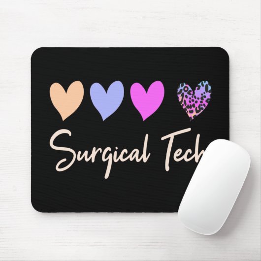 Surg Scrub Tech Surgical Technists Technoloog Muismat (Met muis)