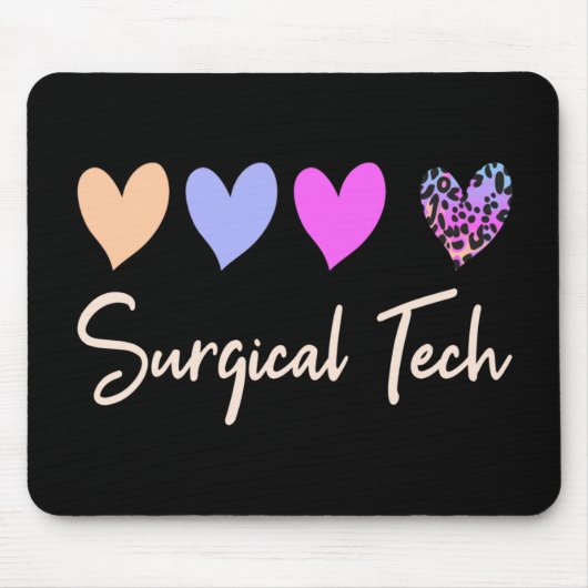 Surg Scrub Tech Surgical Technists Technoloog Muismat (Voorkant)