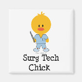 Surg Tech Chick Magnet (Voorkant)